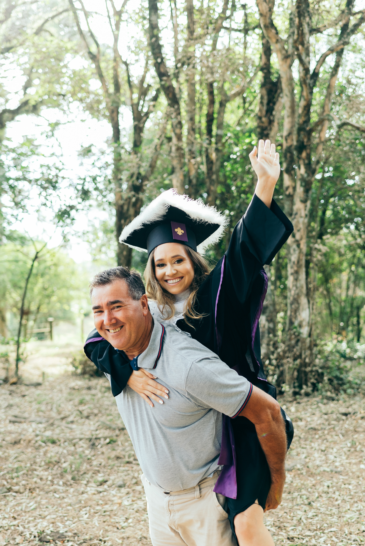 ensaio formatura daniela radavelli fotografia fotos de toga fotos de formatura ensaio com família