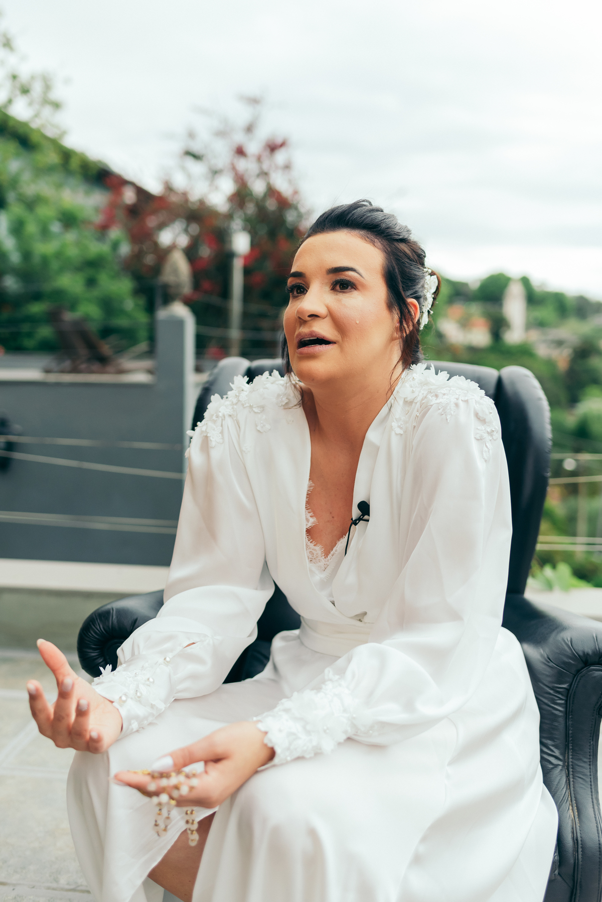 Making of noiva e noivo junto make de noiva cabelo de noiva casamento na igreja daniela radavelli fotografia  