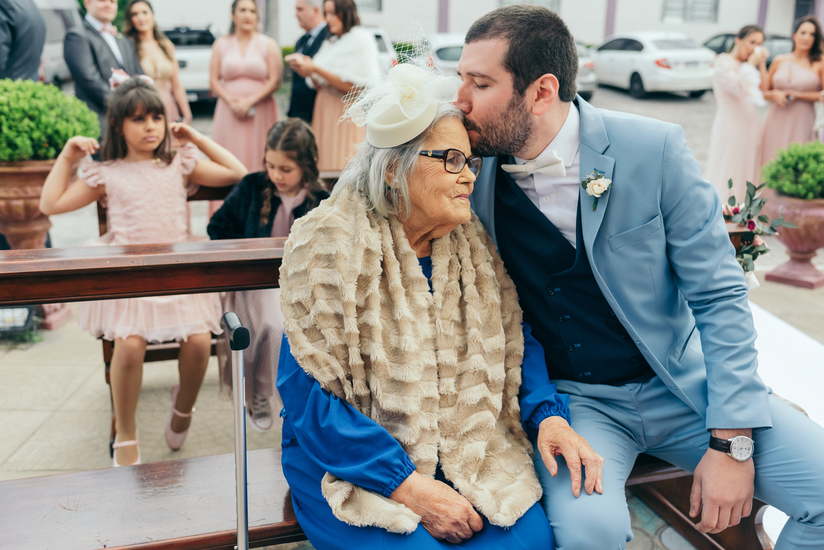 cerimonia na igreja casamento de dia daniela radavelli fotografia avó do noivo