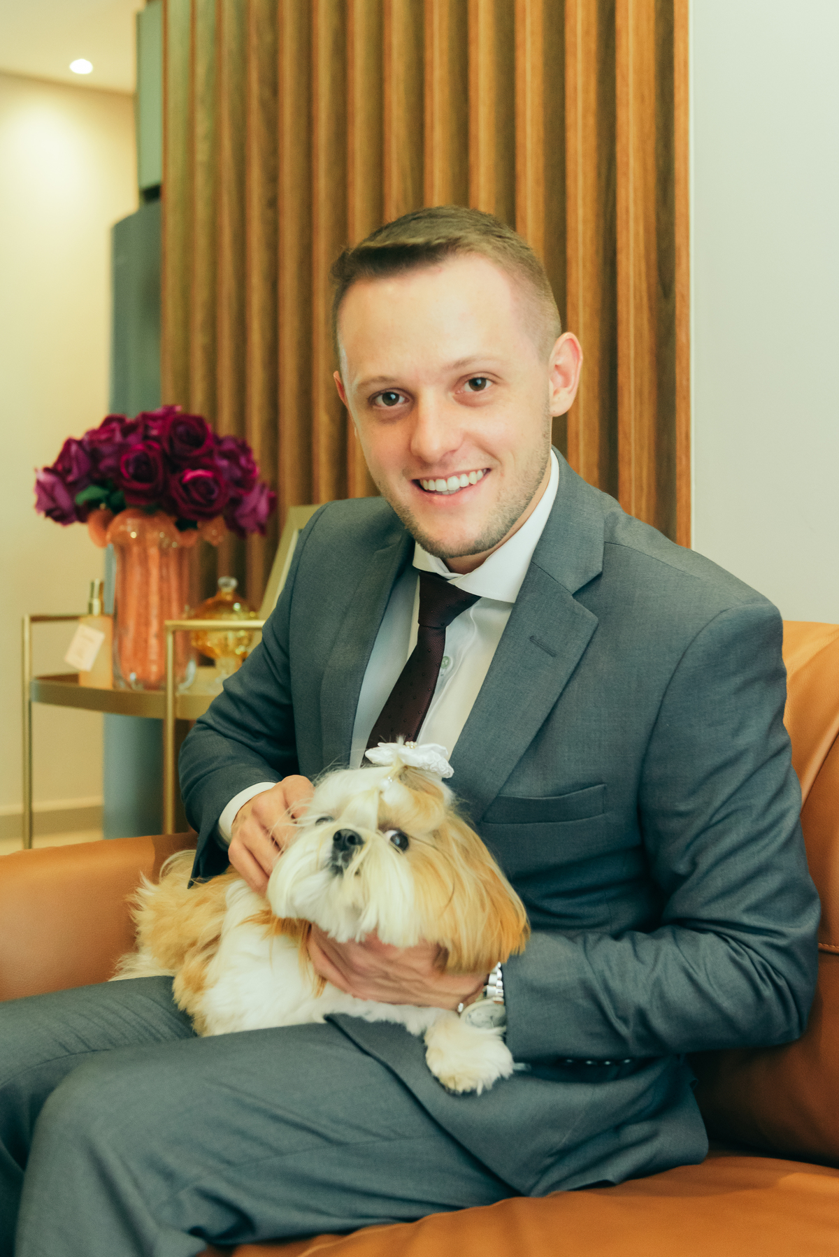 making of noivo cerimonia externa casamento de dia daniela radavelli fotografia 