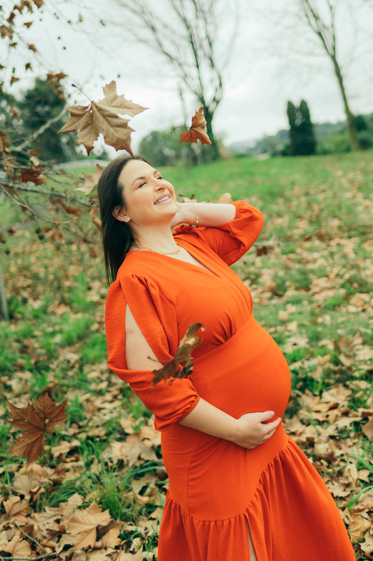 ensaio de gestante ensaio em Carlos Barbosa ensaio em casa daniela radavelli fotografia look de gestante ensaio no outono ensaio família