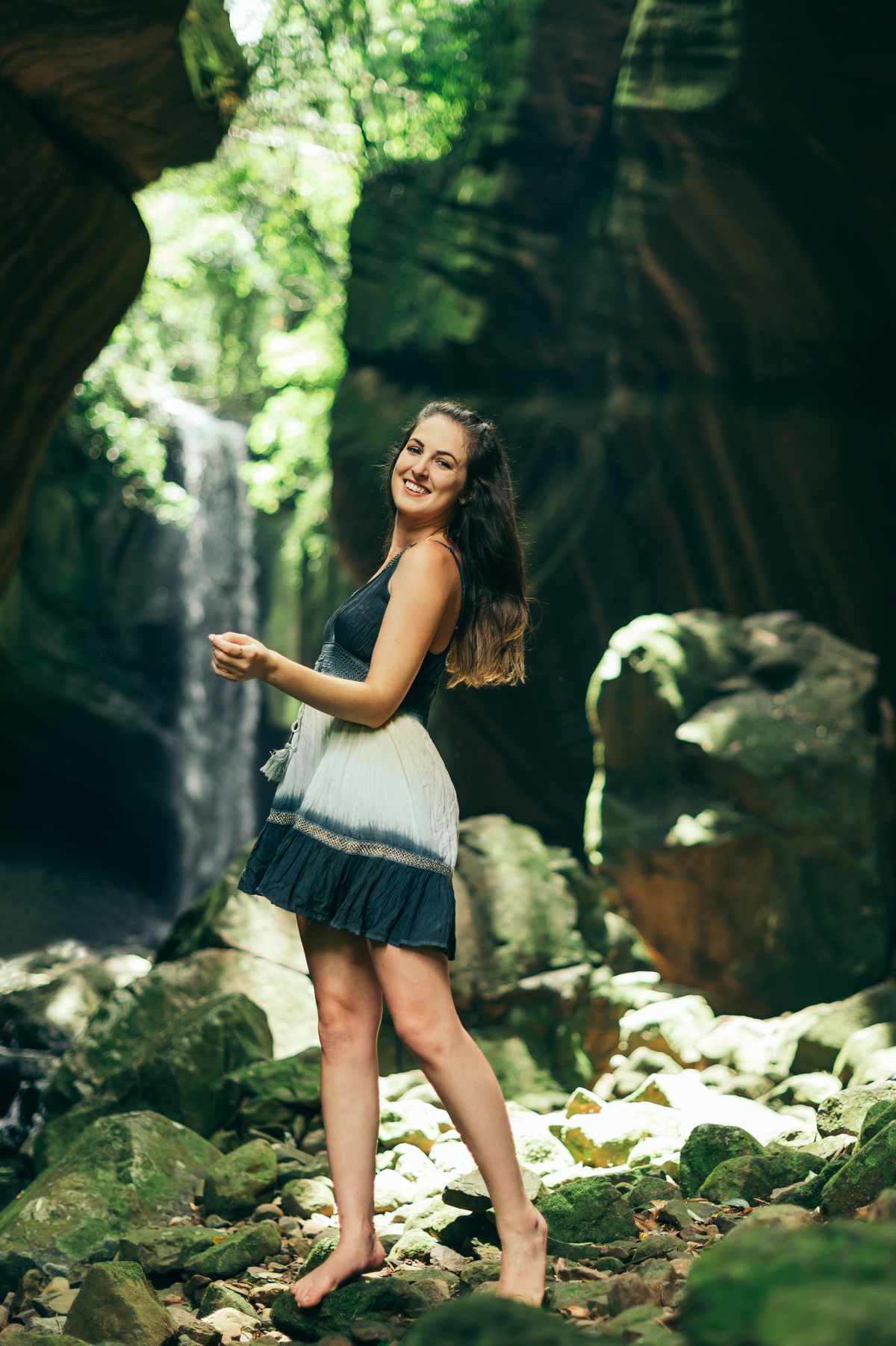 ensaio feminino ensaio no verão daniela radavelli fotografia Cachoeira das Andorinhas Rolante ensaio feminino fotografa na serra gaucha 