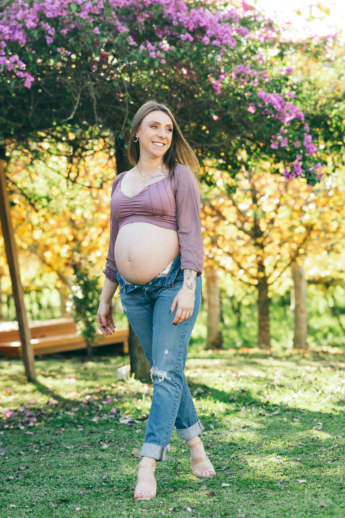 ensaio de gestante ensaio em Garibaldi daniela radavelli fotografia look de gestante ensaio família Casa Cercatto