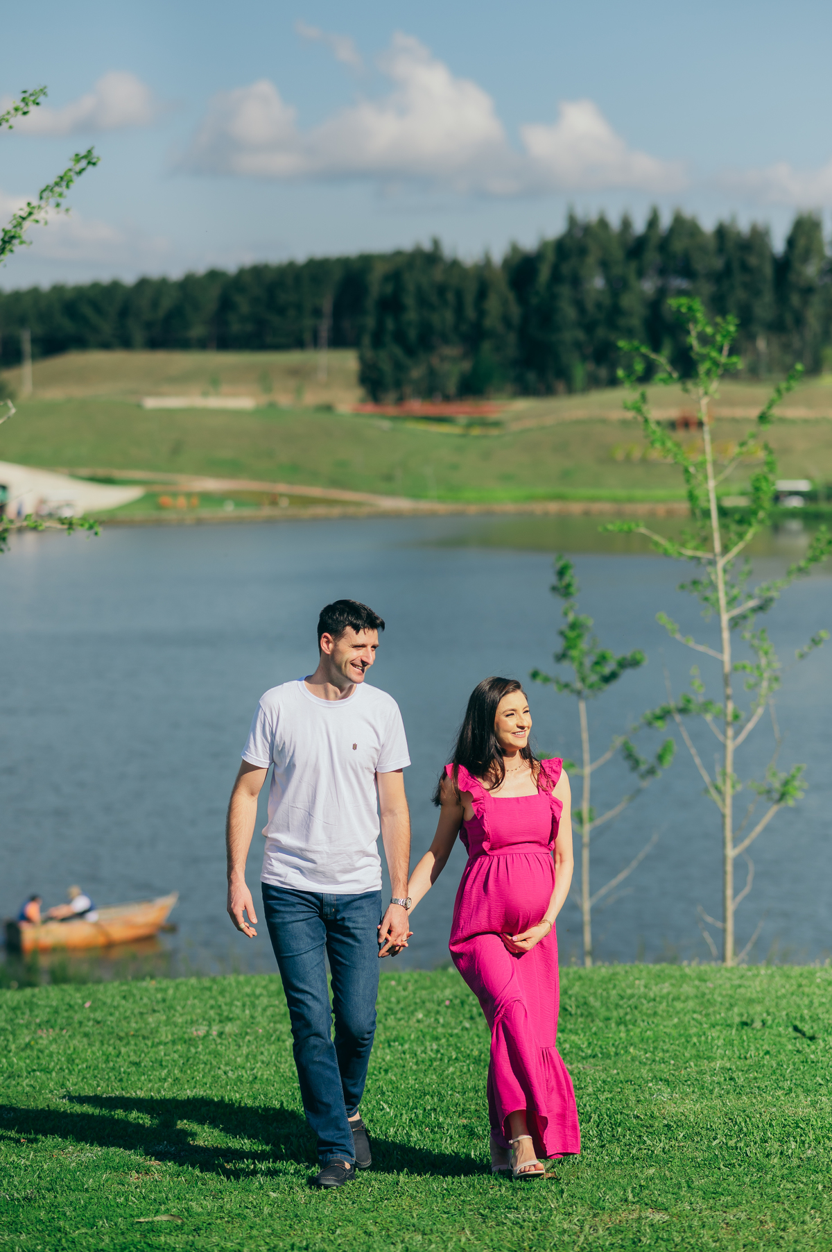ensaio de gestante ensaio em São Francisco de Paula daniela radavelli fotografia look de gestante ensaio família Mátria Parque das Flores 