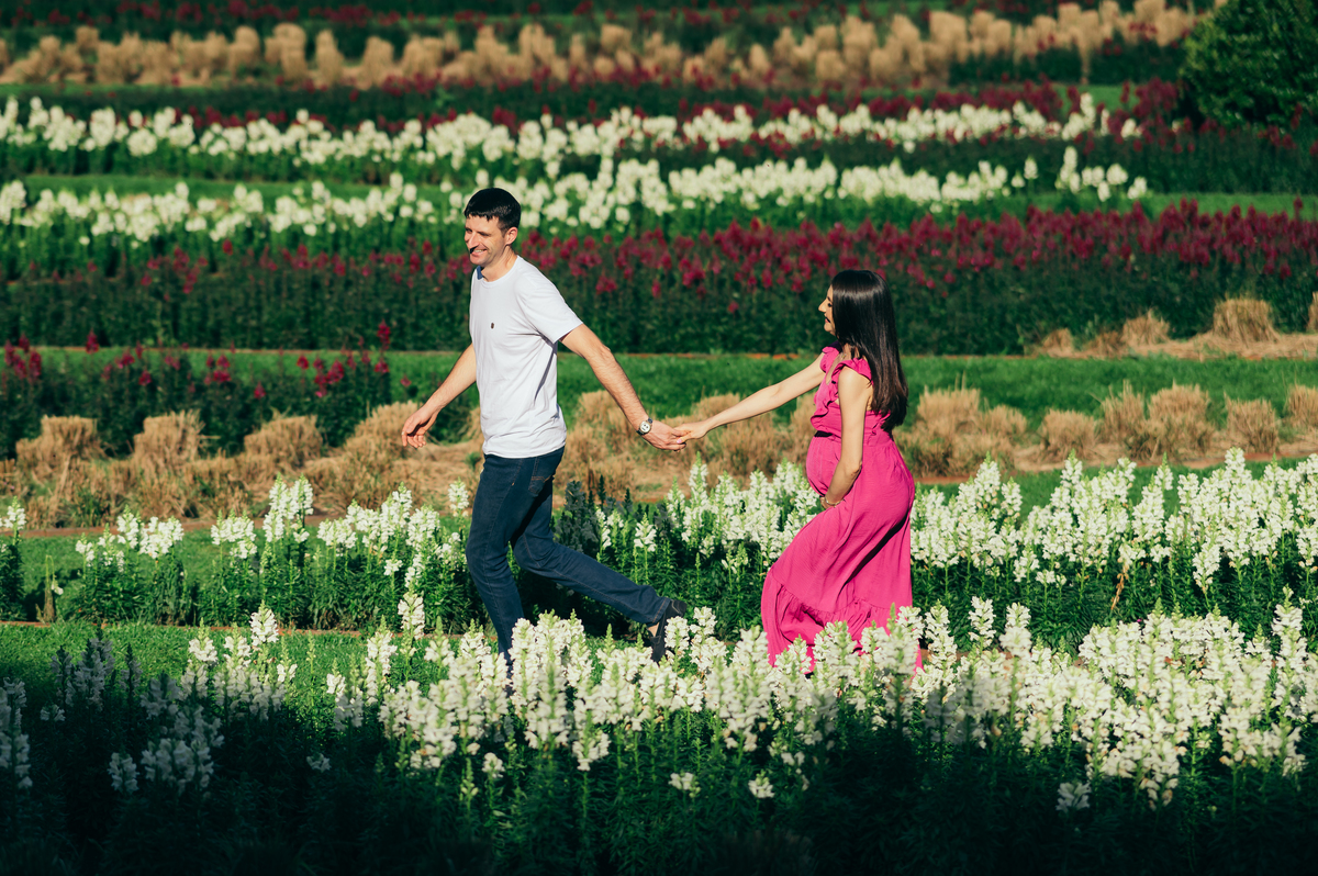 ensaio de gestante ensaio em São Francisco de Paula daniela radavelli fotografia look de gestante ensaio família Mátria Parque das Flores 