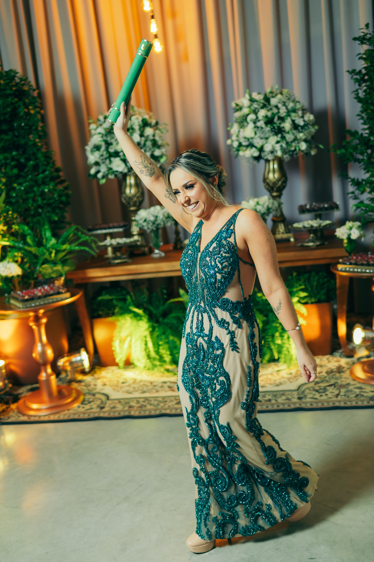 festa de formatura formanda em psicologia vestido de formatura decoração de formatura Espaço Contento Bento Gonçalves daniela radavelli fotografia