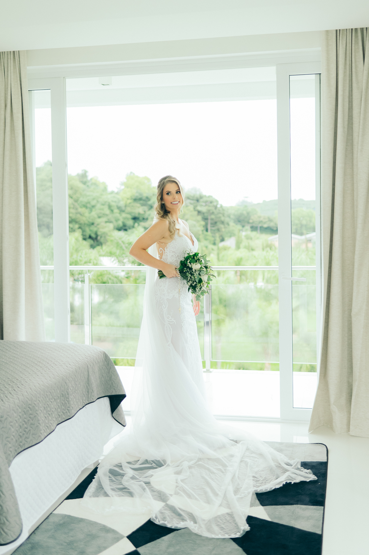 making of noiva casamento de dia daniela radavelli fotografia make de noiva cabelo de noiva Santorini Garden Garibaldi