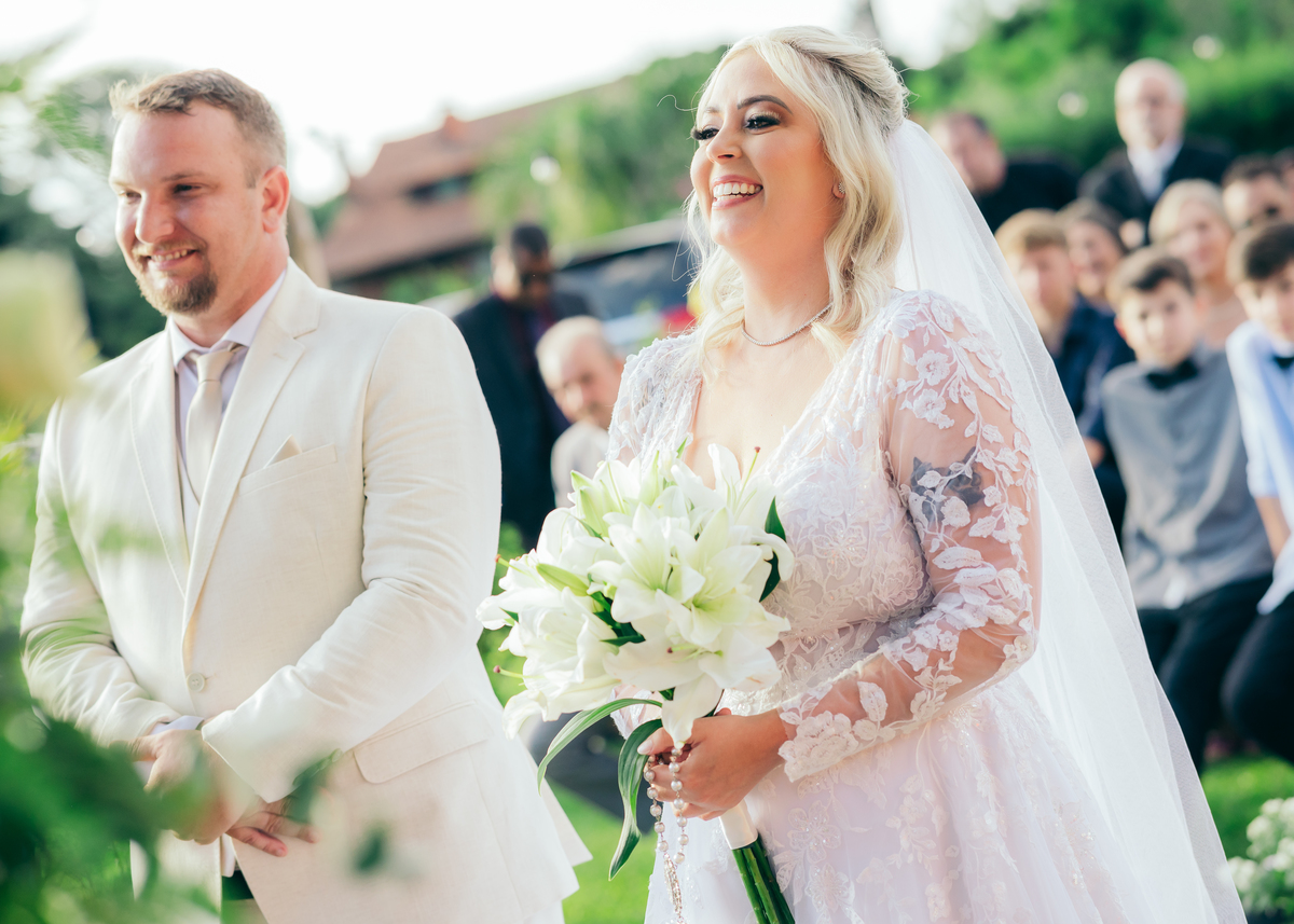 casamento de dia daniela radavelli fotografia make de noiva cabelo de noiva cerimônia externa Casa de Campo Canela 