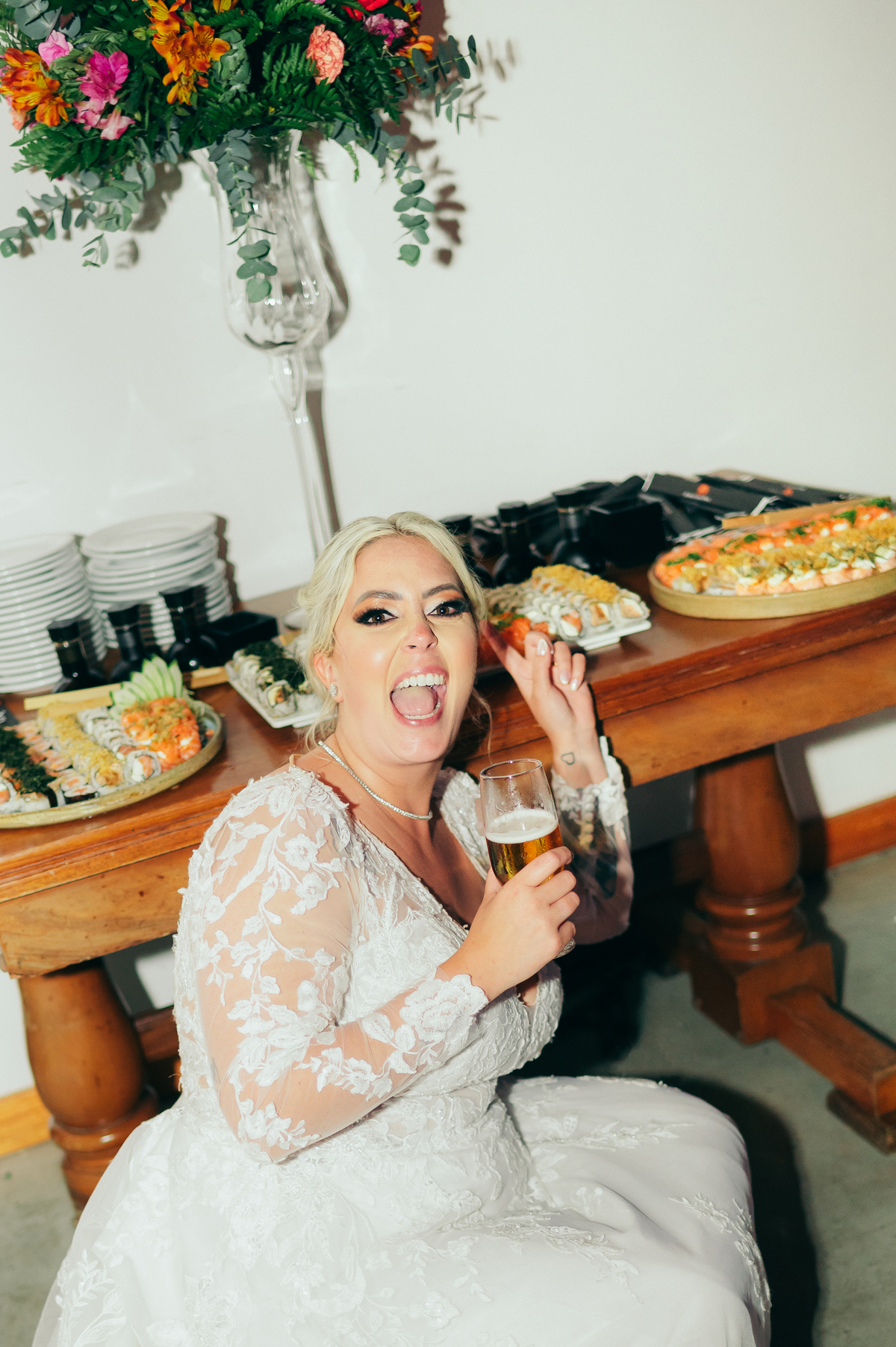 casamento de dia daniela radavelli fotografia make de noiva cabelo de noiva cerimônia externa Casa de Campo Canela 