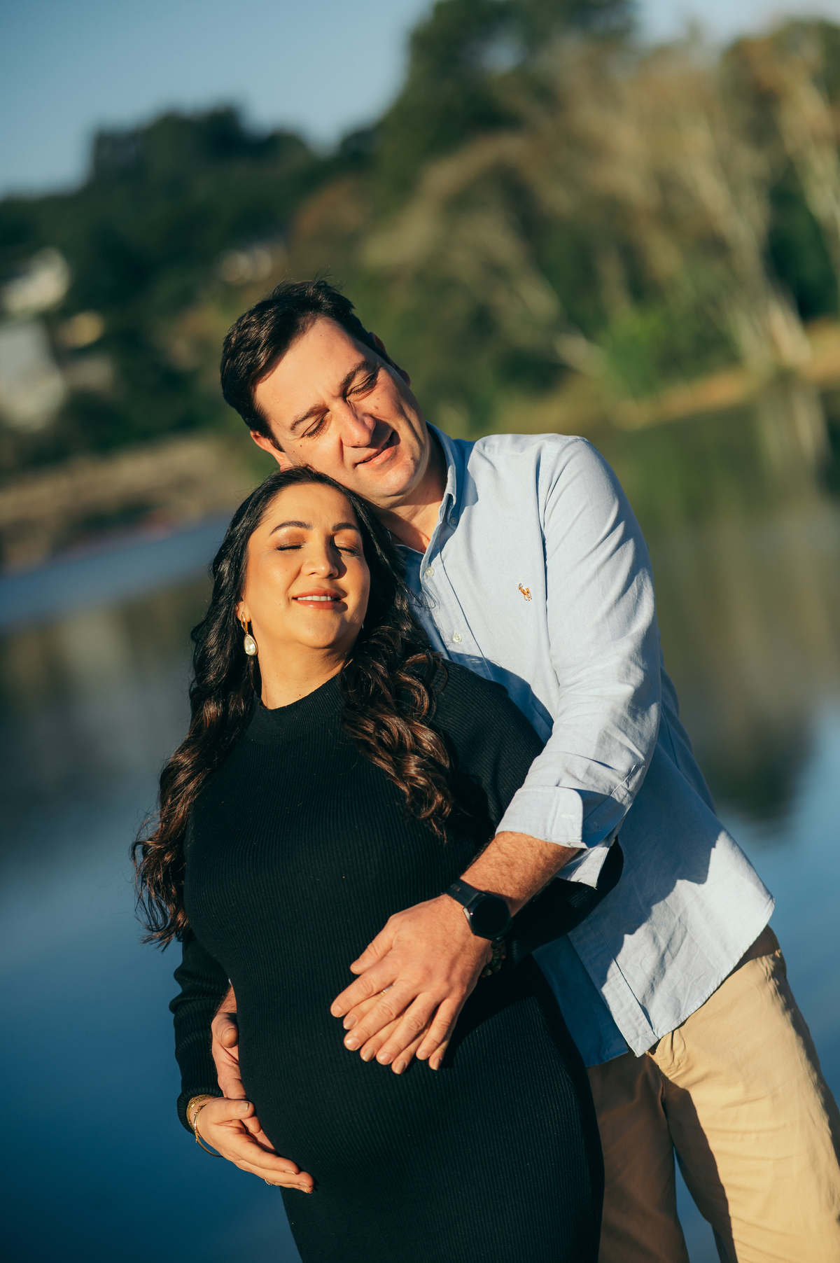 ensaio de gestante fotografia de gestante no outono daniela radavelli fotografia