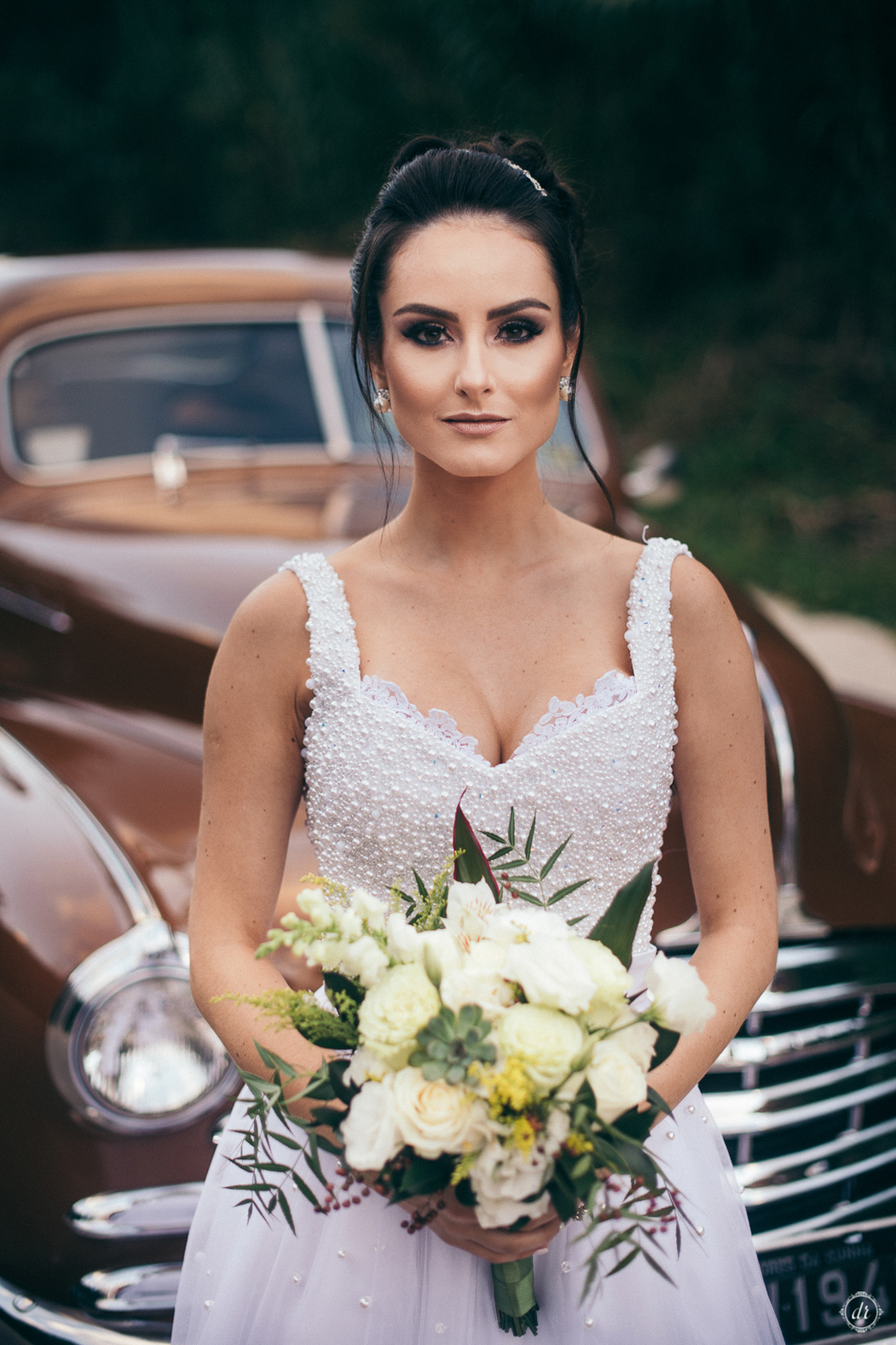 ensaio casal carro antigo