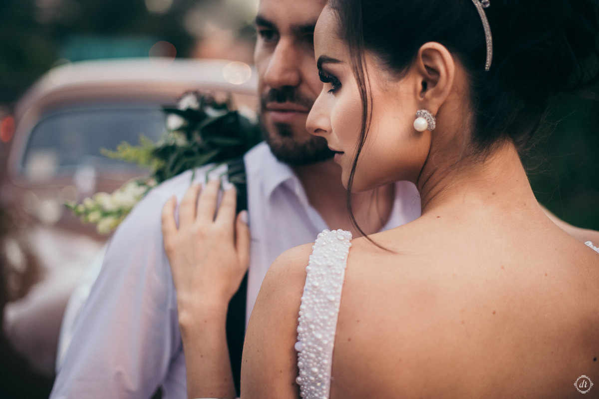 ensaio casal carro antigo