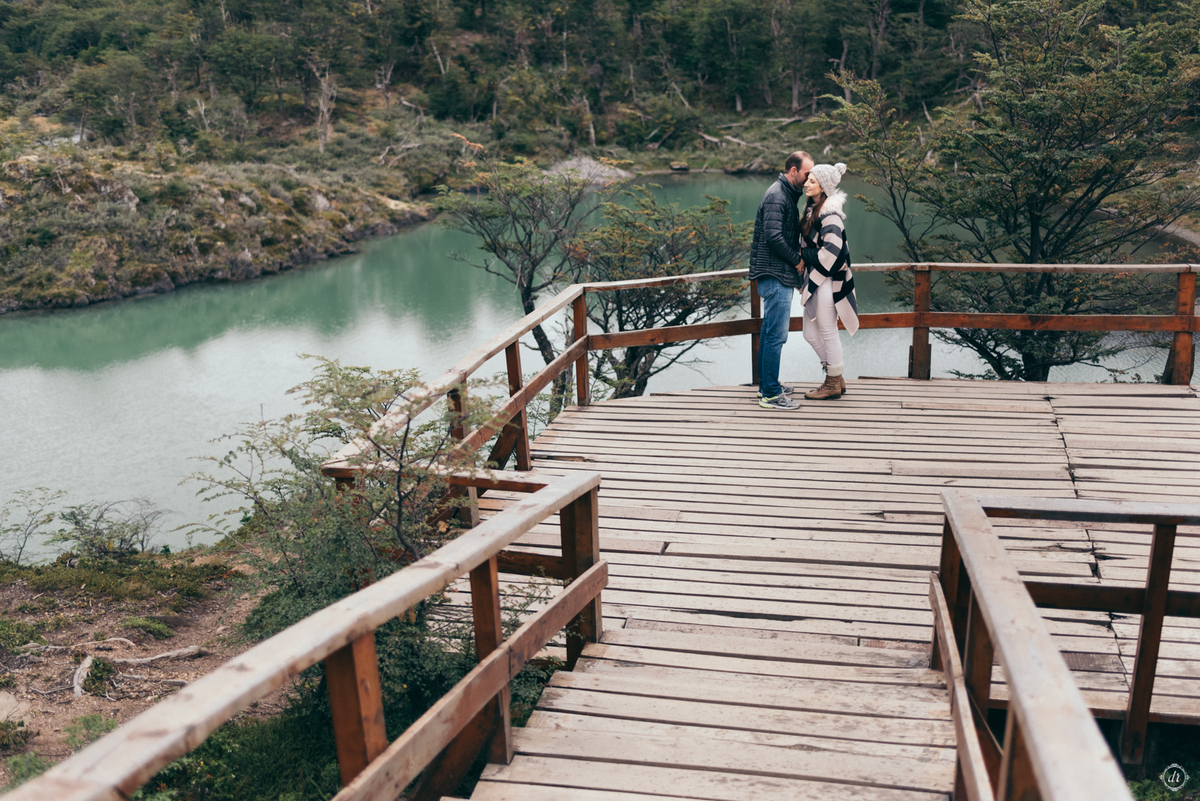 Ensaio no USHUAIA terra do fim do mundo Argentina Lua de Mel Fotógrafa no Ushuaia Tierra del Fuego 