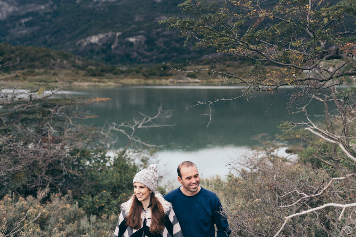 Ensaio no USHUAIA terra do fim do mundo Argentina Lua de Mel Fotógrafa no Ushuaia Tierra del Fuego 