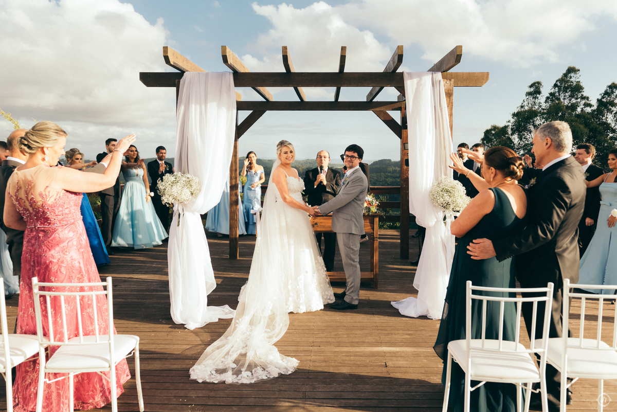 casamento de dia cerimonia externa eventos altos do vale casamento em caxias do sul  