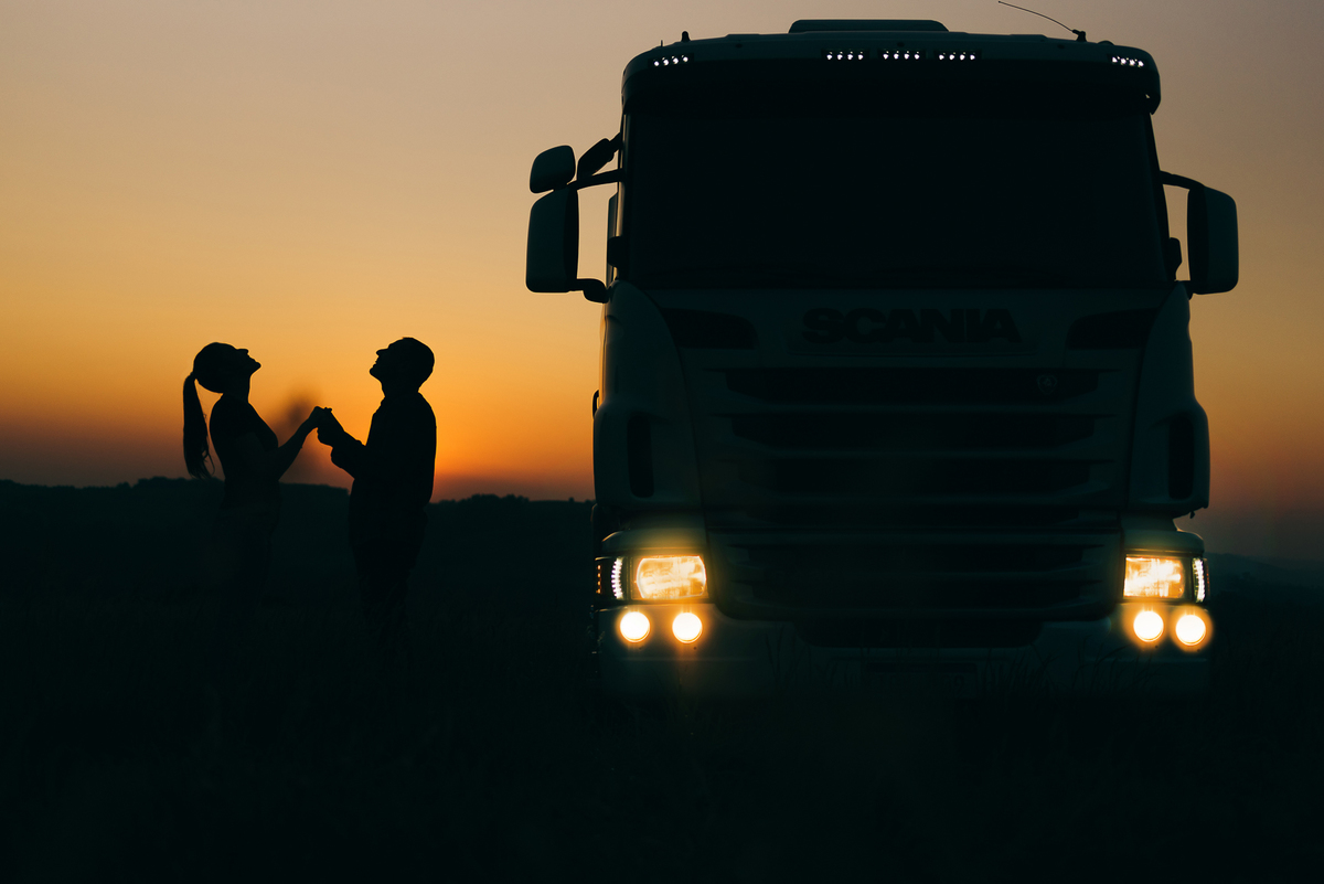 ensaio pre casamento daniela radavelli fotografia ensaio com scania pre wedding amor de caminhoneiro 