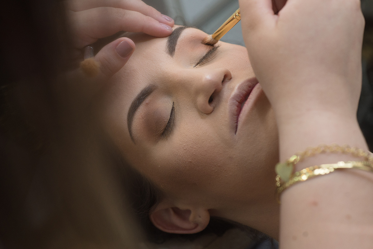 formanda de medicina antes da sua formatura. Foto por Marco Moscarelli 