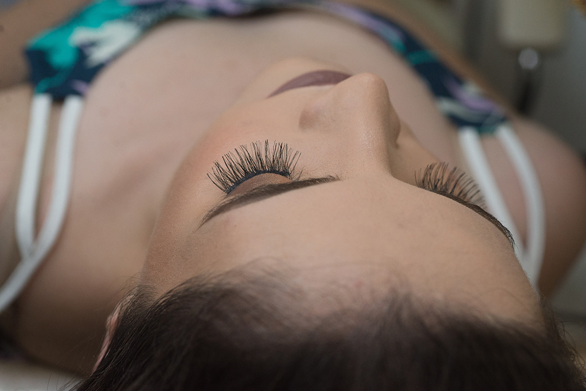 formanda de medicina antes da sua formatura. Foto por Marco Moscarelli 