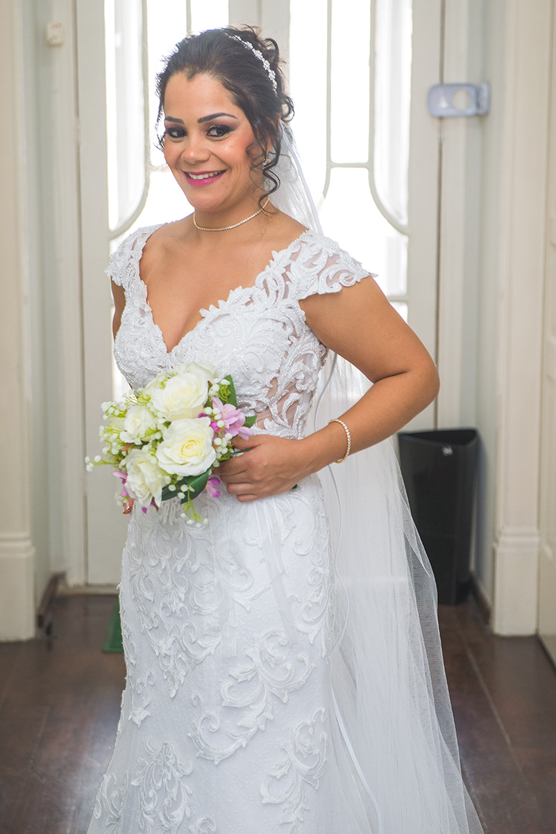 Noiva pronta para o casamento. Foto por Marco Moscarelli Fotografo.