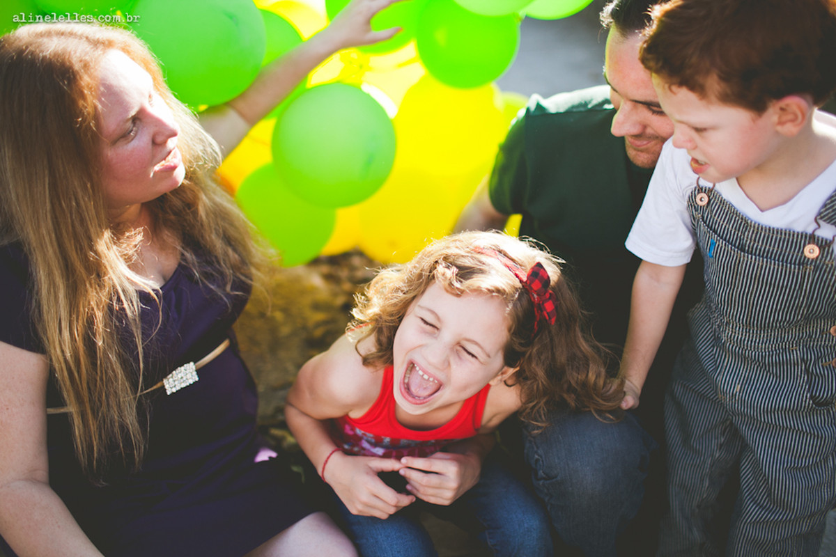 Retratos de Família: Ah, esse quarteto colorido !