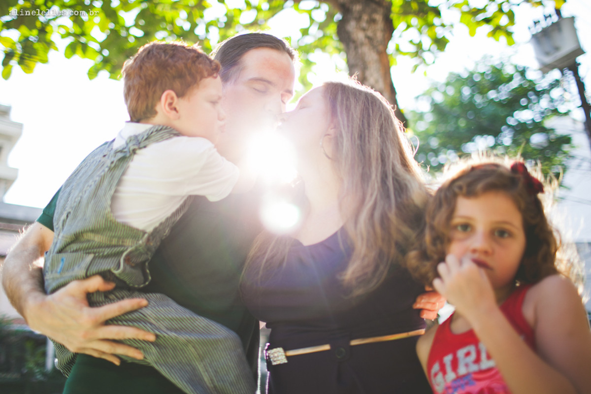 Retratos de Família: Ah, esse quarteto colorido !