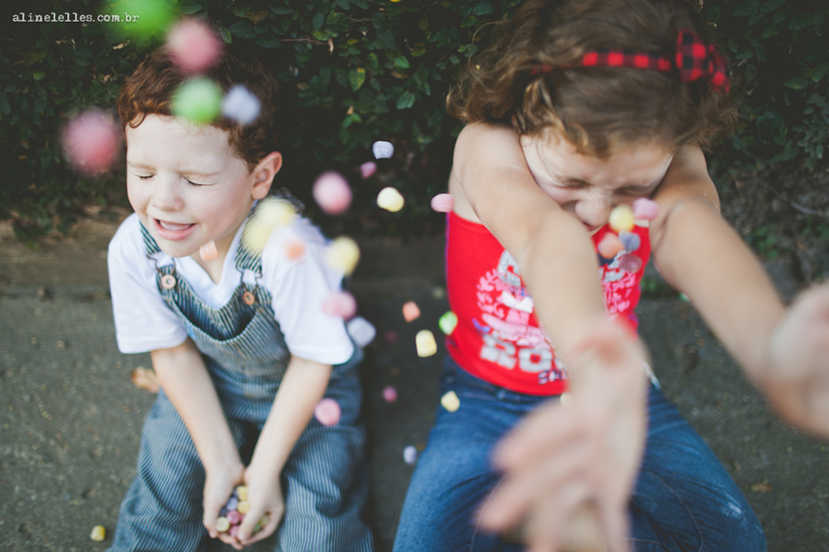 Retratos de Família: Ah, esse quarteto colorido !