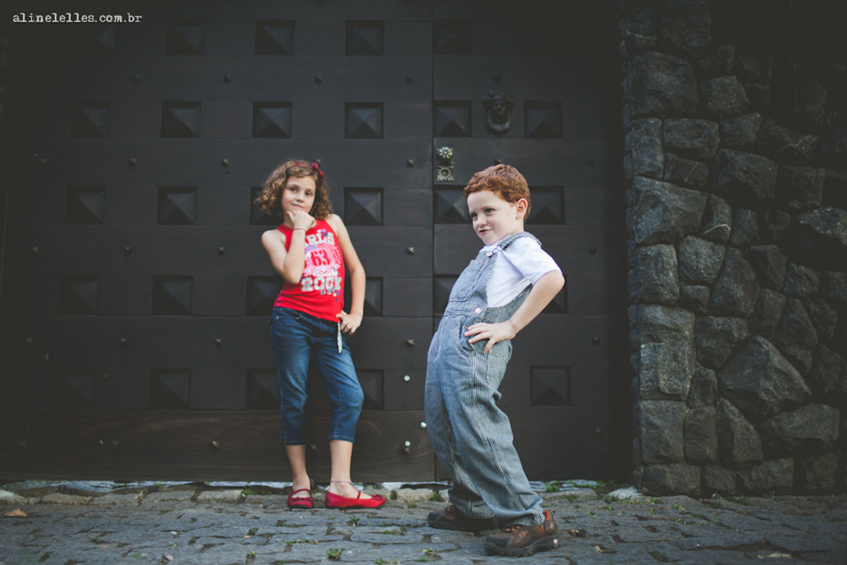 Retratos de Família: Ah, esse quarteto colorido !