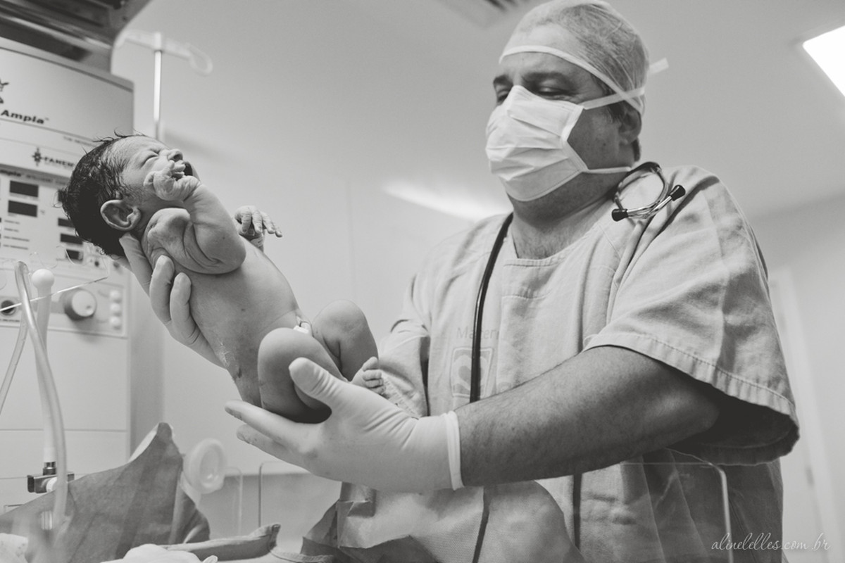 Nasceu…! | Fotografia de Parto Rio de Janeiro | Maitê