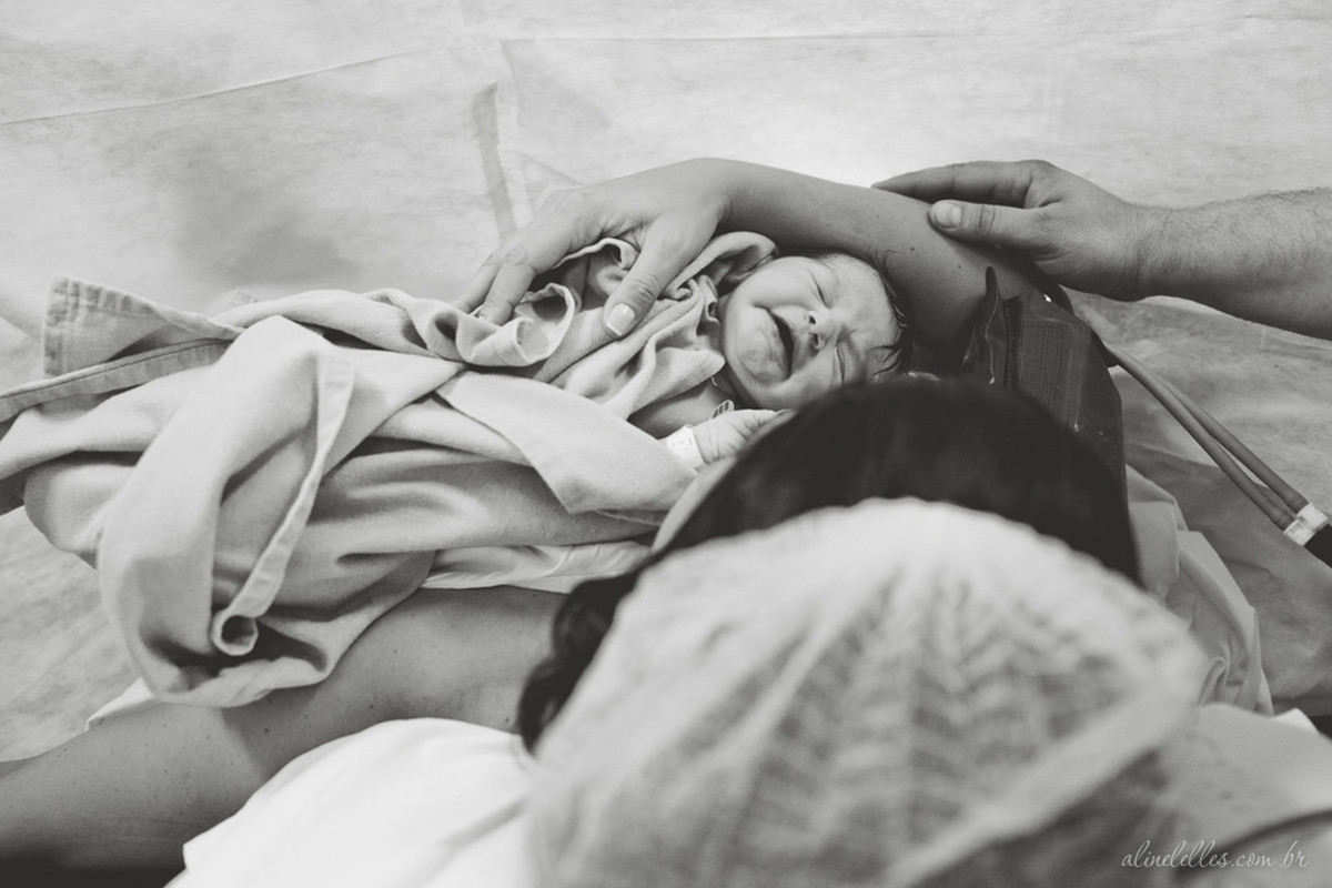 Nasceu…! | Fotografia de Parto Rio de Janeiro | Maitê