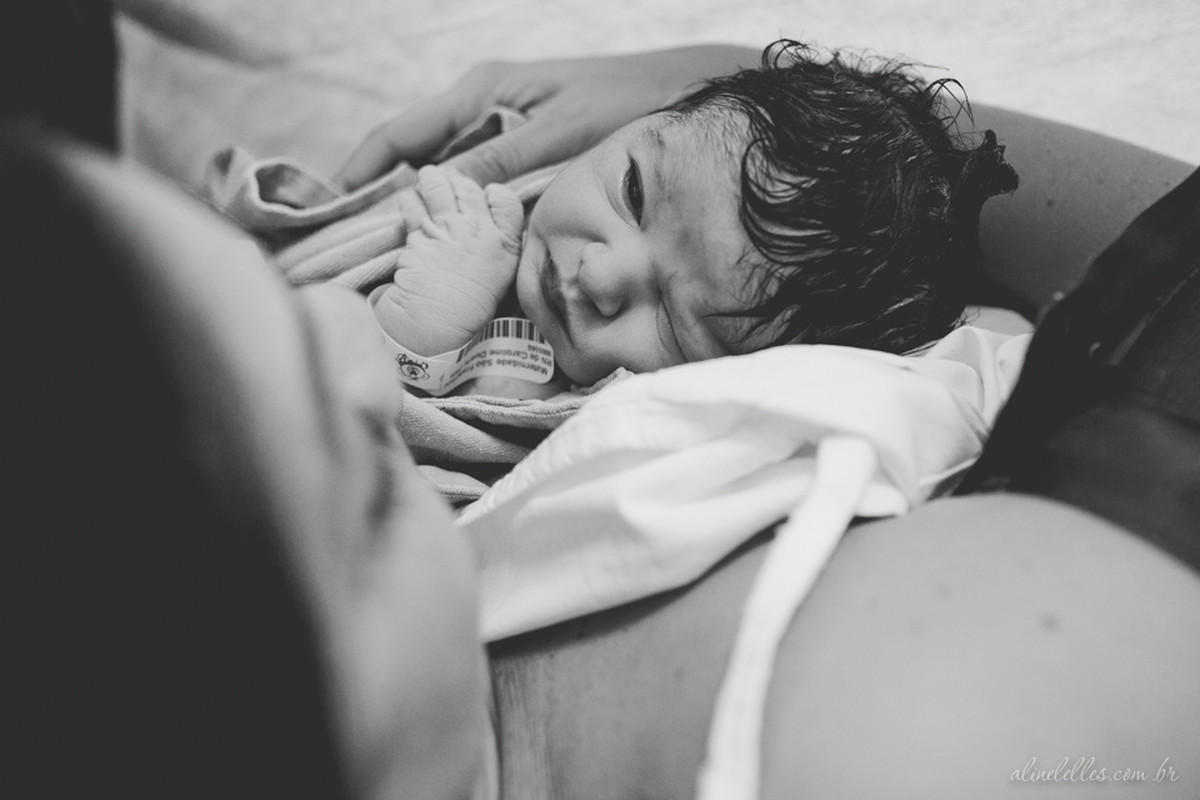 Nasceu…! | Fotografia de Parto Rio de Janeiro | Maitê