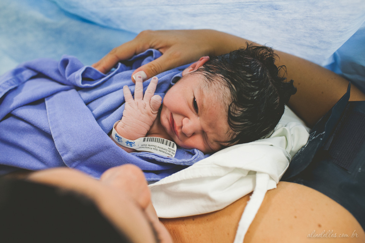 Nasceu…! | Fotografia de Parto Rio de Janeiro | Maitê