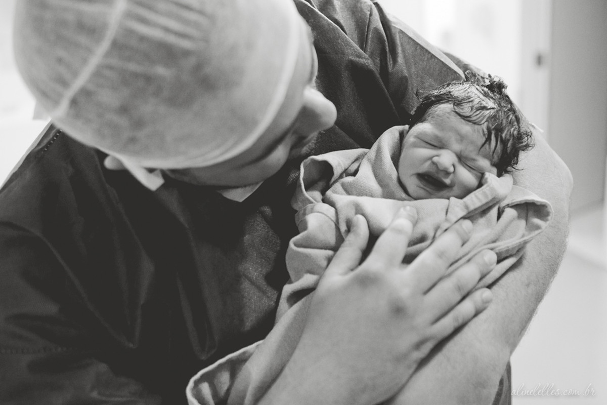 Nasceu…! | Fotografia de Parto Rio de Janeiro | Maitê