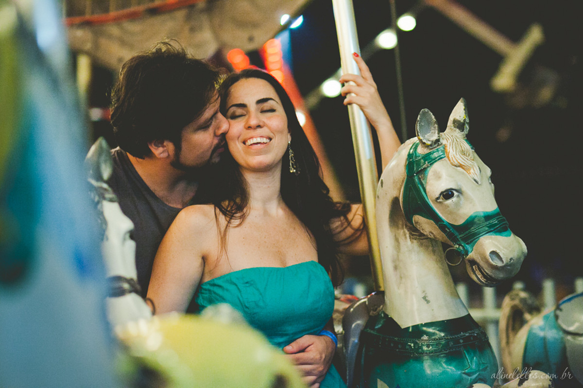 Amor e Diversão! | Ensaio de Casal Rio de Janeiro | Ana Paula e Daniel | Parque de Diversões