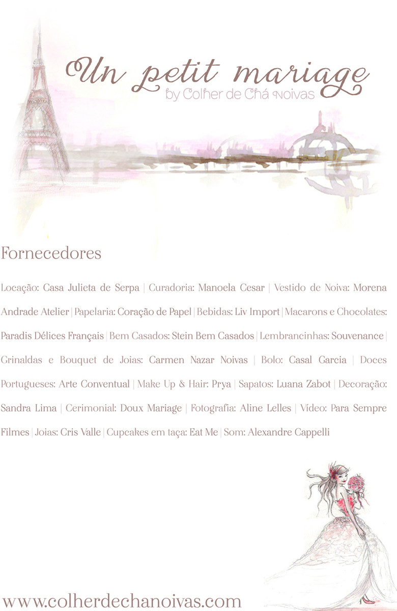 Fotos inéditas do Encontro de Noivas “Un Petit Mariage” Rio de Janeiro | By Colher de Chá Noivas