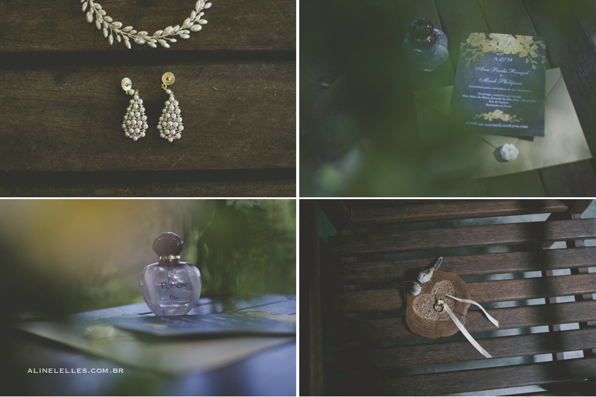 Fotografia Afetiva Aline Lelles Rodrigo Wittitz, Fotografia de Casamento, making off da noiva, Festa de Casamento, Bouquet, Decoração de Casamento, Vestido de Noiva, Sítio Meio do Mato - RJ