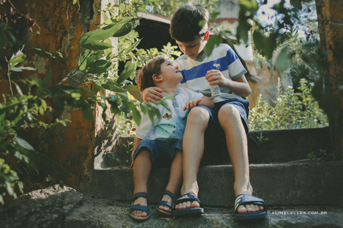 Resgatando valores | Aline, Carlos, Lucas e Bê | Fotografia de Família Rio de Janeiro