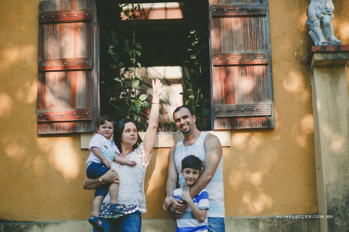Resgatando valores | Aline, Carlos, Lucas e Bê | Fotografia de Família Rio de Janeiro