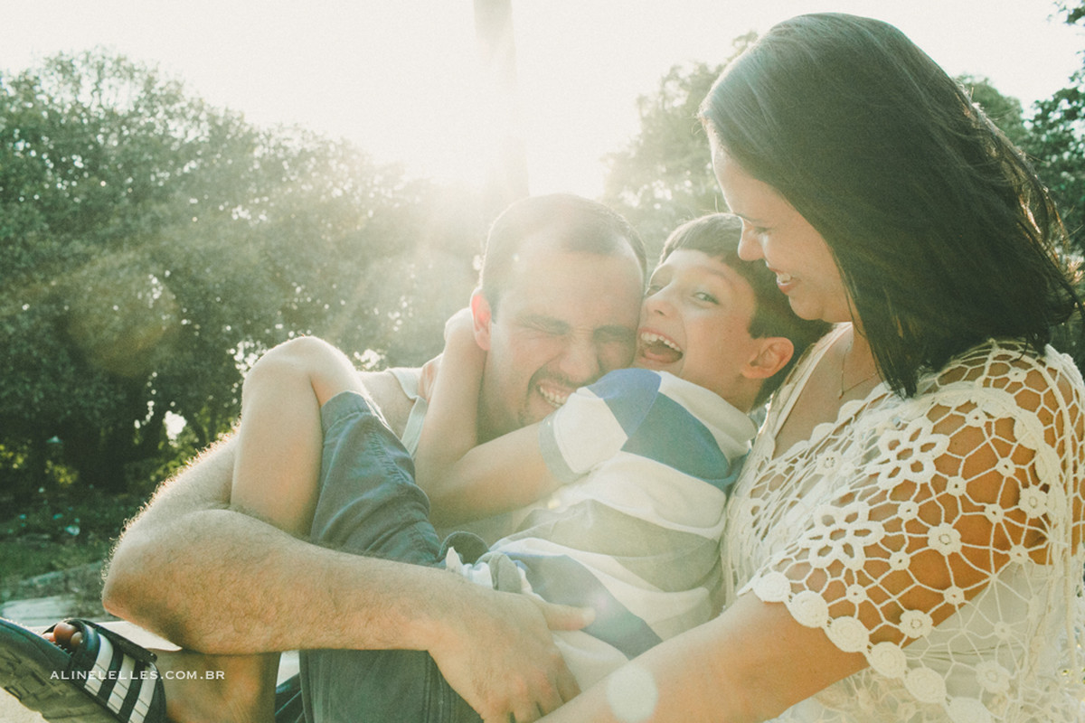 Resgatando valores | Aline, Carlos, Lucas e Bê | Fotografia de Família Rio de Janeiro