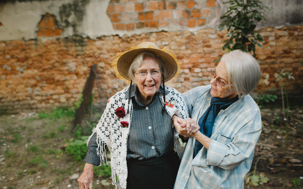 retrato da vov&oacute; Lucy
