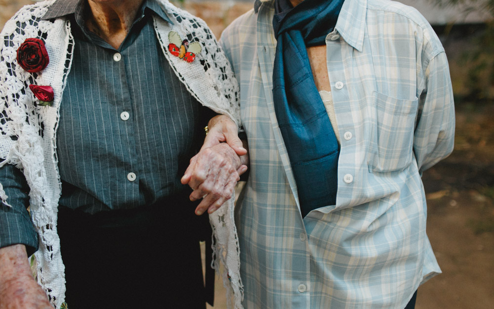 retrato da vov&oacute; Lucy com sua filha Celia