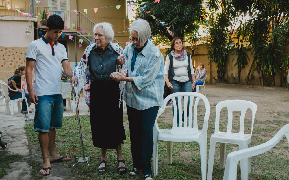 comemorando o anivers&aacute;rio da vov&oacute;