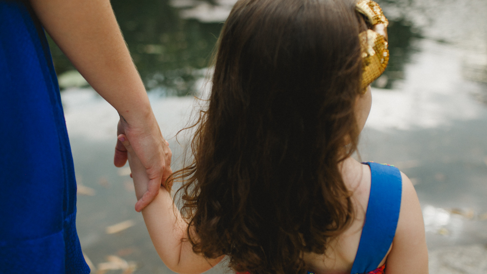 uni&atilde;o entre m&atilde;e e filha