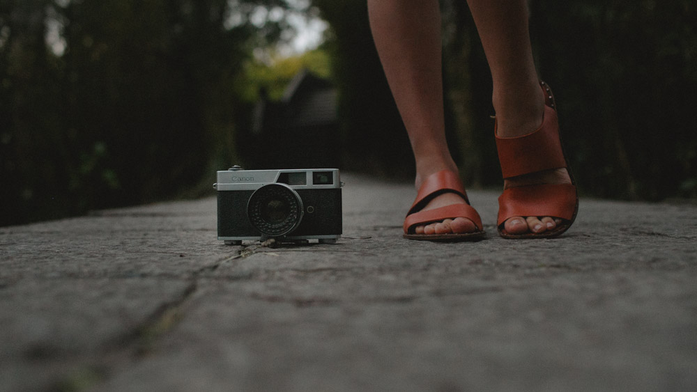 Outro xod&oacute; da Nathalia uma Canon Canonet 35mm, tamb&eacute;m marcou presen&ccedil;a durante o ensaio no Mirante Dona Marta | Rio de Janeiro - RJ