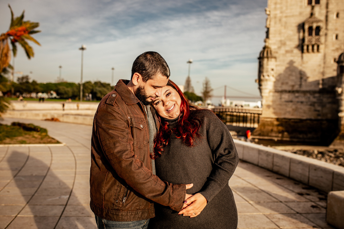Ensaio Gestante Torre de Belém Lisboa Lifestyle