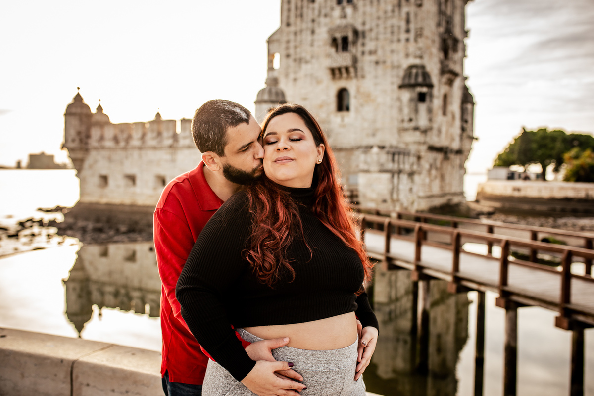 Ensaio Gestante Torre de Belém Lisboa Lifestyle
