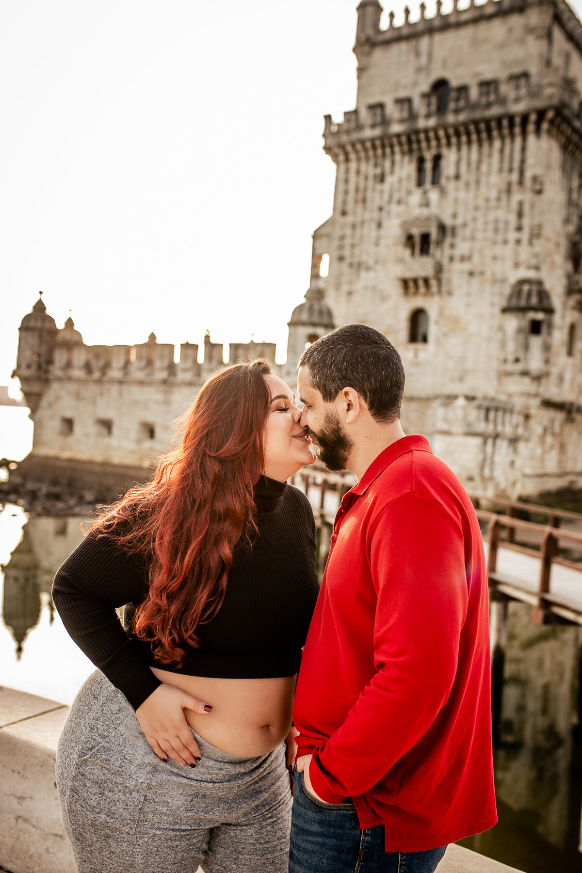 Ensaio Gestante Torre de Belém Lisboa Lifestyle