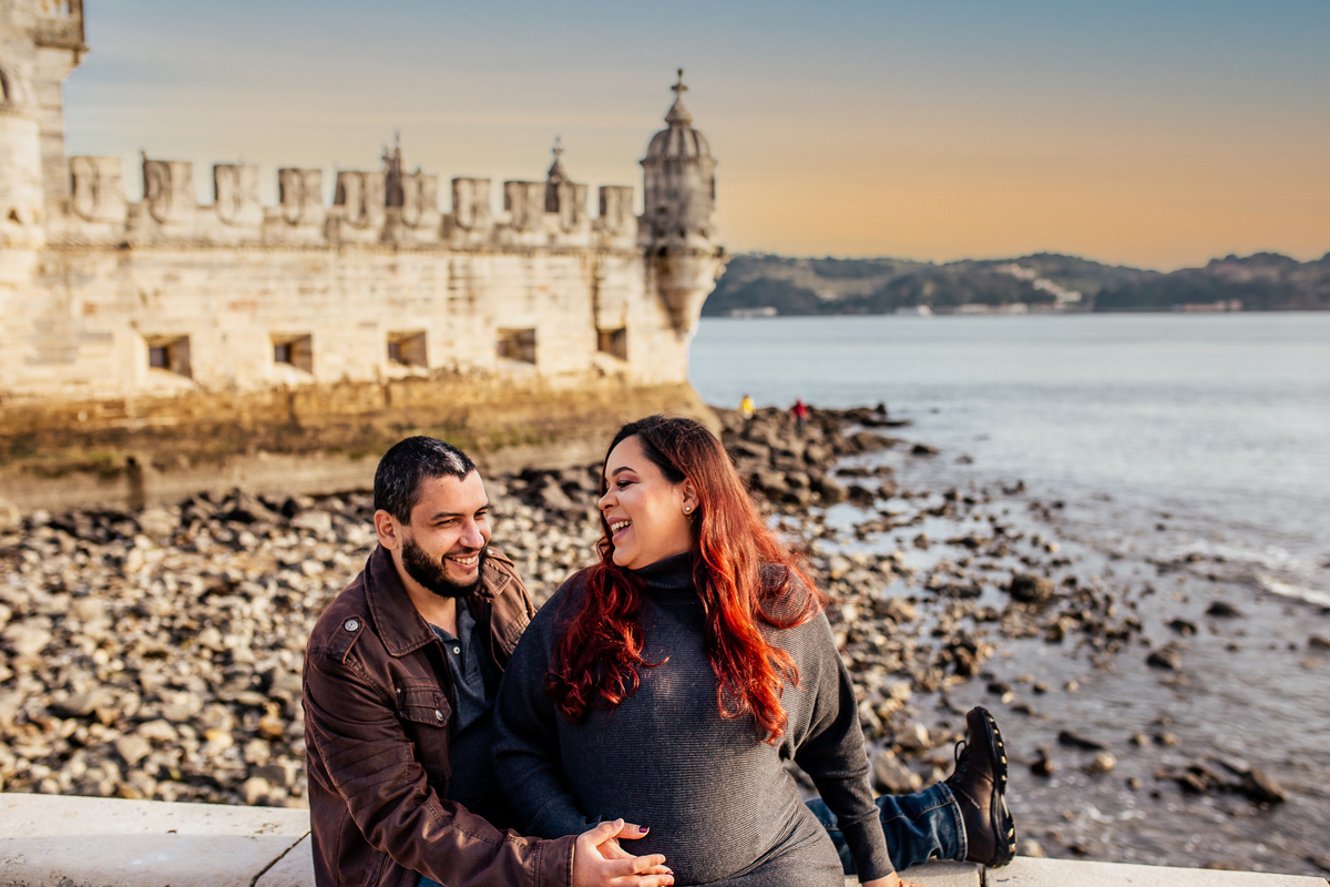 Ensaio Gestante Torre de Belém Lisboa Lifestyle
