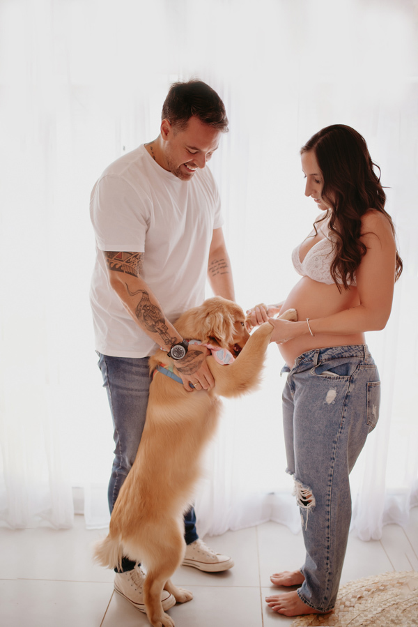 ensaio de gestante; fotos de gravida estudio ; estudio de fotos em campo grande; fotos fran duailibi; fotografa campo grande; fotografo de gestante; ensaio gravida; ensaio criativo gestante; fotos de gravida; gestante com pet; ensaio gravida com cachorro