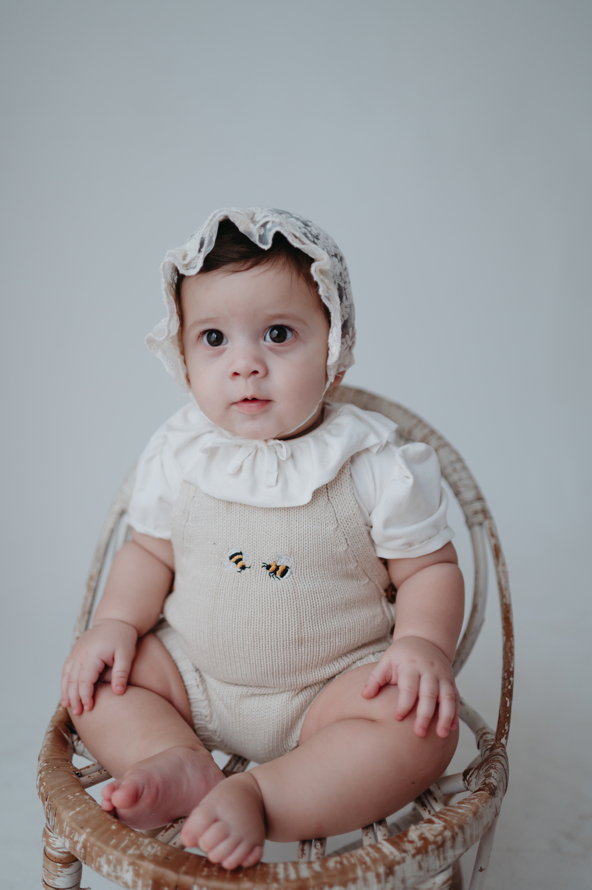 ensaio bebe menina 6 meses no estudio, estilo boho, ensaio pinterest; fotos em familia no estudio; estudio em campo grande; bebe menina; ensaio de criança; franciele duailibi fotografia; ensaio ursinhos