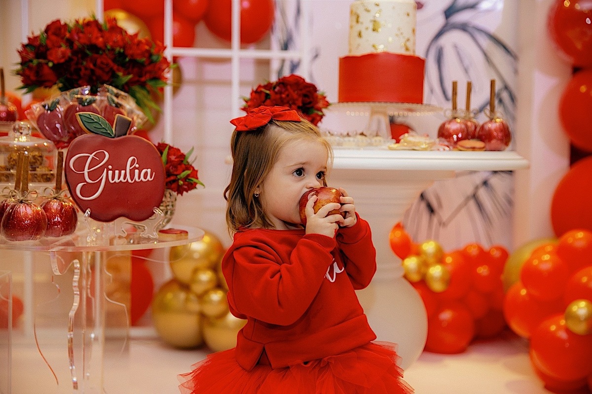 aniversario - festa de aniversario - aniversarsario infantil - mae de menina - tema branca de neve - fotografia de familia - fotografos jaragua do sul - chroma fotografia